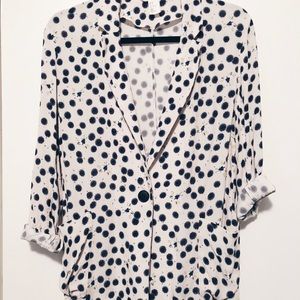 Anna Glover x H&M patterned Blazer